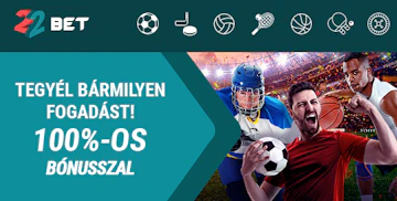 22bet Udvozlobonusz