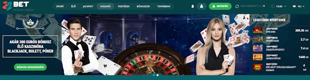 22bet kaszino