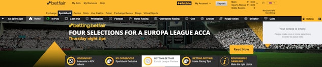 Betfair Sportfogadas