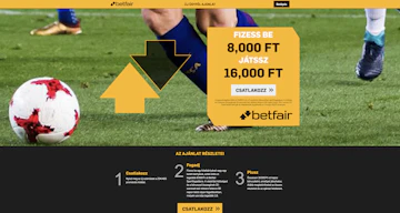 Betfair bonusz