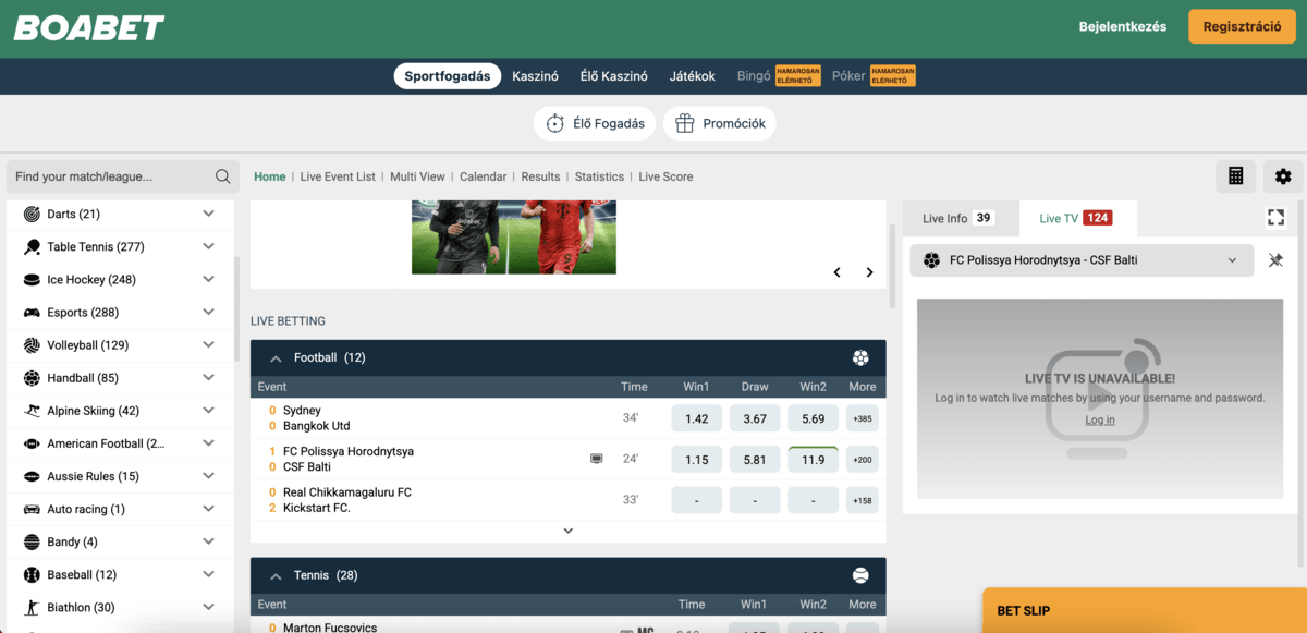 BoaBet Sportfogadás
