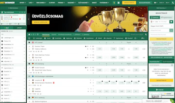 A betwinner biztositja az egyik legnagyobb sportfogadasi valasztekot magyarorszagon