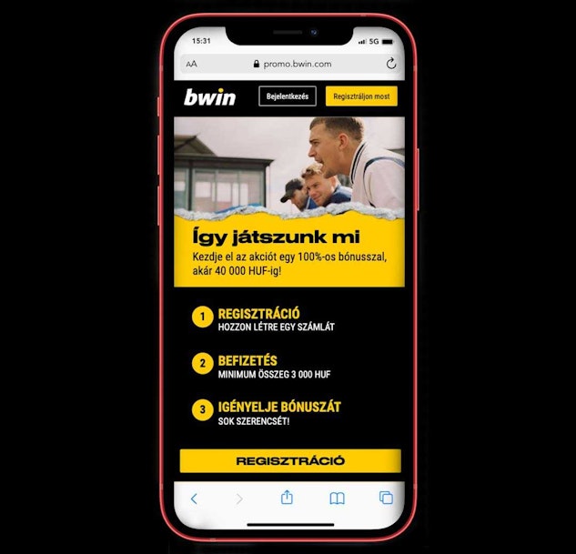 Telefonon is igényelhető a Bwin első befizetés bónusz