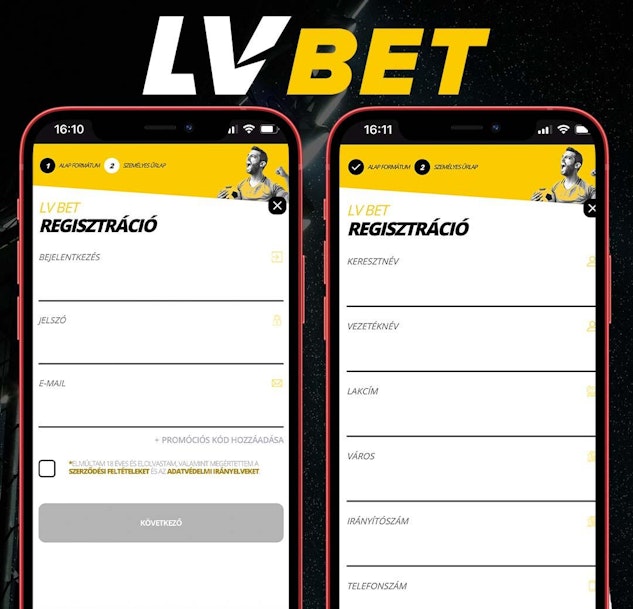 Lvbet regisztráció lépésről lépésre