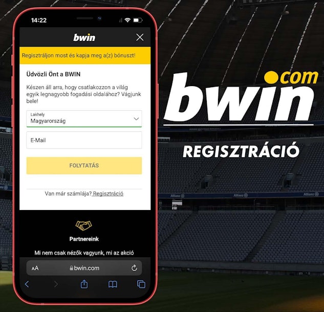 Regisztracio bwin
