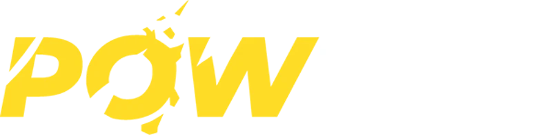 Powbet logo white