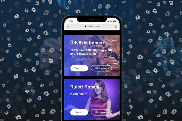Librabet kaszinó bónuszok