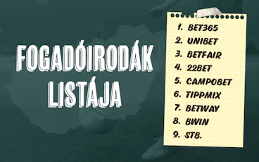 Fogadoirodak listaja