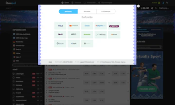 Librabet befizetesek