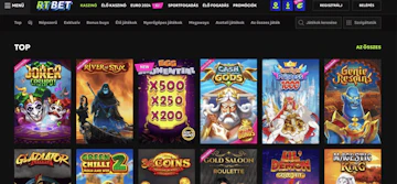 RTBET KASZINÓ SCREENSHOT