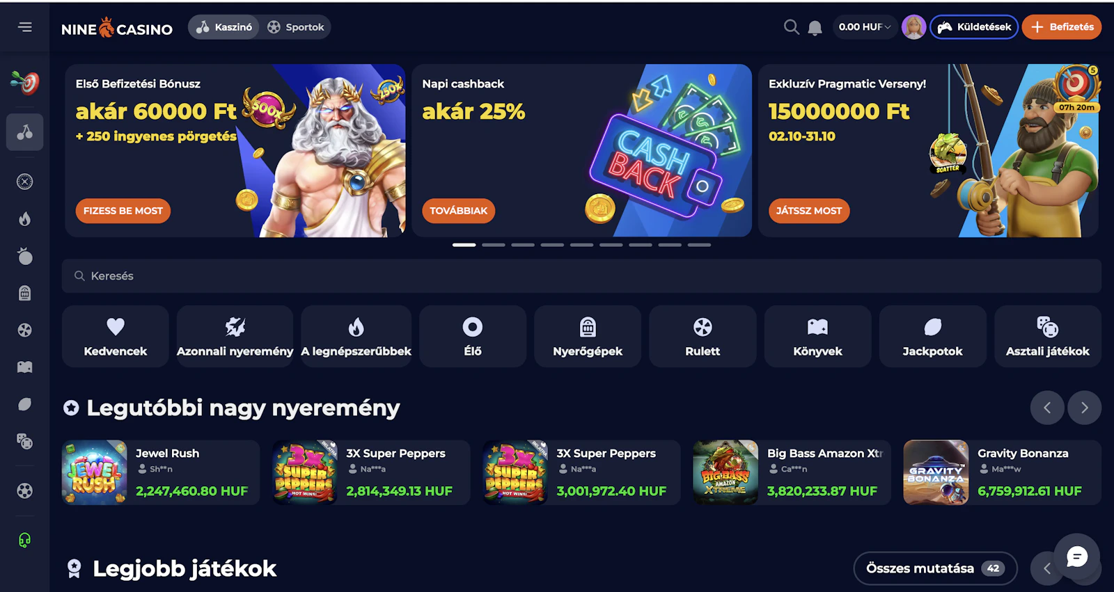 Nine Casino Kaszinó