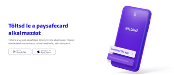 Paysafecard mobil app