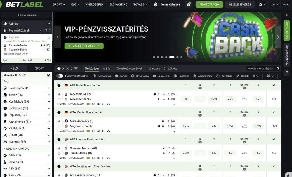 BetLabel Sportogadas