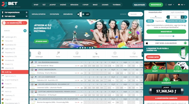 Legalis kulfoldi fogadoirodak 22bet